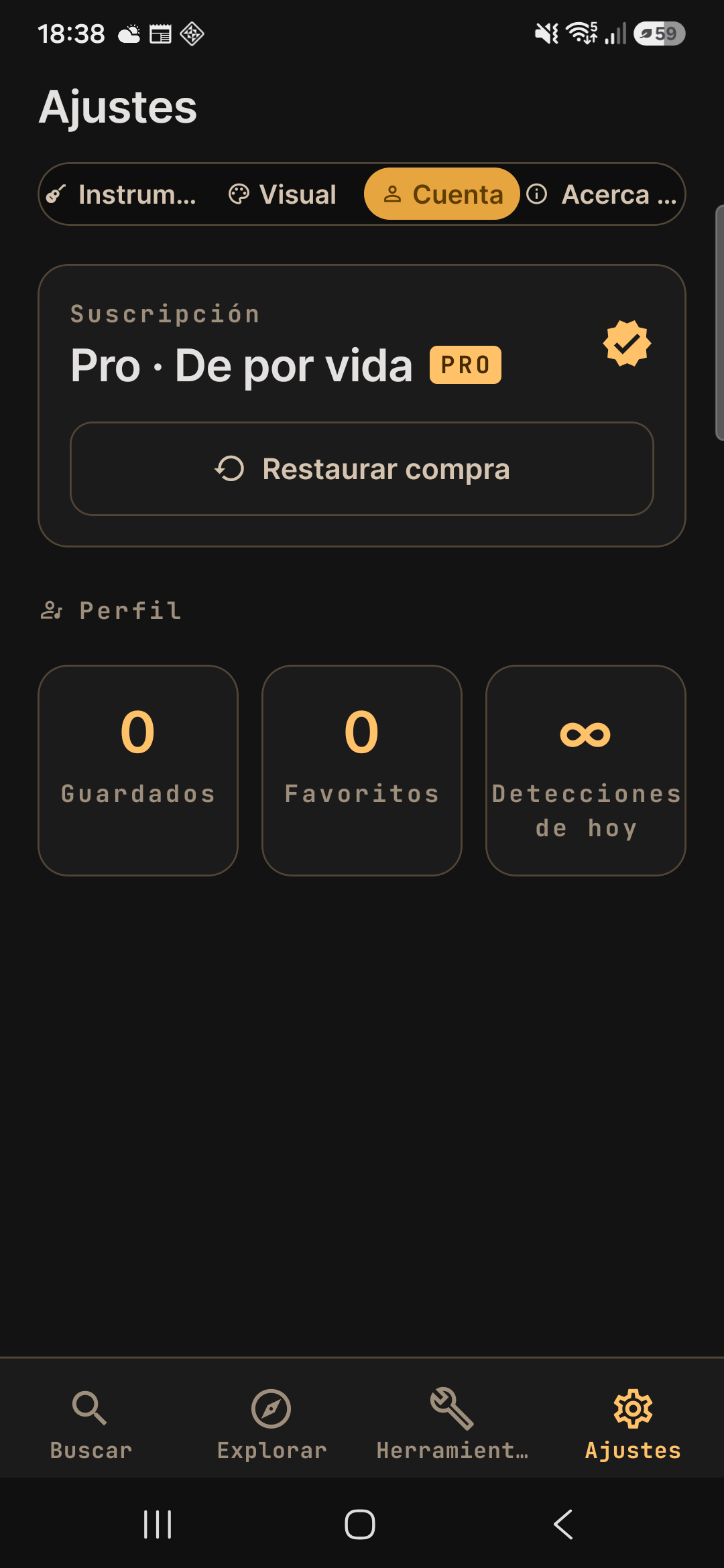 settings account